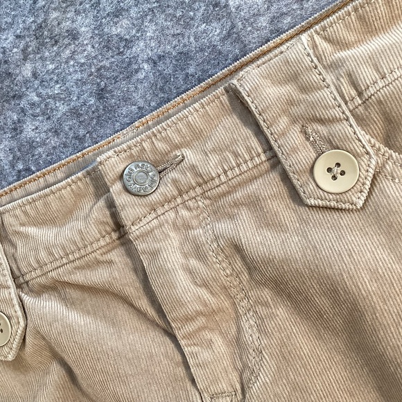 Old Navy Tan Fine Corduroy Stretch Mini Skirt, Size 6 Style 675666‎ - Picture 3 of 9